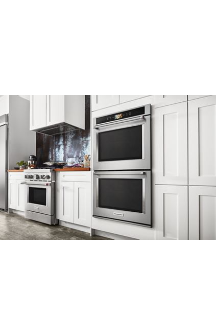 KitchenAid 30 in. Electric Convection Double Wall Oven with Built-In Temperature Probe 5